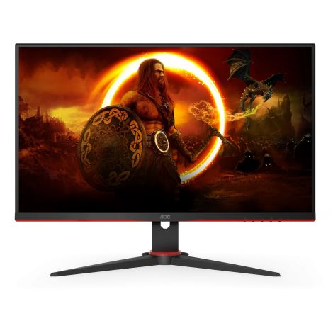 AOC Gaming/24G2SAE/23,8"/VA/FHD/165Hz/1ms/Blck-Red/3R 24G2SAE/BK
