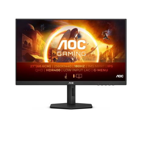 AOC Gaming/Q27G4X/27"/IPS/QHD/180Hz/0,5ms/Black/3R Q27G4X