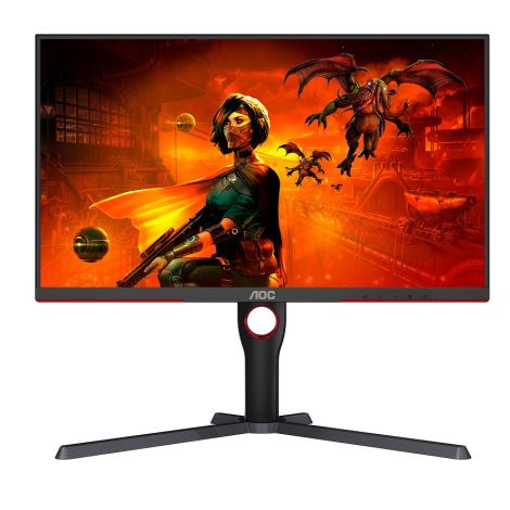 AOC Gaming/U27G3X/27"/IPS/4K UHD/160Hz/1ms/Blck-Red/3R U27G3X/BK