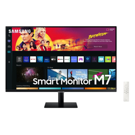 Samsung Smart Monitor/M7/32"/VA/4K UHD/60Hz/4ms/Black/2R LS32BM700UPXEN