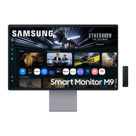 Samsung Smart Monitor/M90SF/32"/OLED/4K UHD/165Hz/0,03ms/Strieborná/2R LS32FM900SUXDU