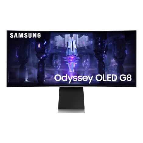 Samsung Odyssey/G85SB/34"/OLED/3440x1440/175Hz/0,1ms/Silver/2R LS34BG850SUXEN