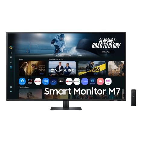 Samsung Smart Monitor/M70F/43"/VA/4K UHD/60Hz/4ms/Čierna/2R LS43FM702UUXDU