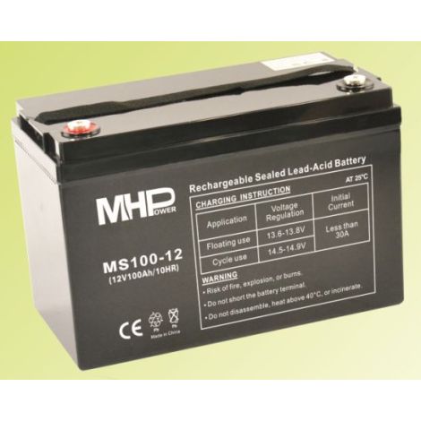 Pb akumulátor MHPower VRLA AGM 12V/100Ah (MS100-12 MS100-12