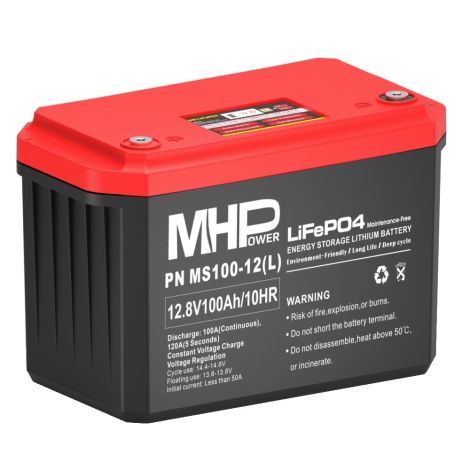 MHPower MS100-12(L) Lítium batéria LiFePO4 12V/10 MS100-12(L)