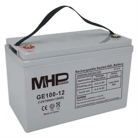 MHPower GE100-12 Gélový akumulátor 12V/100Ah GE100-12