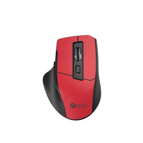 C-TECH Ergo WM-05/Ergonomická/Optická/Drátová USB/Červená WM-05R