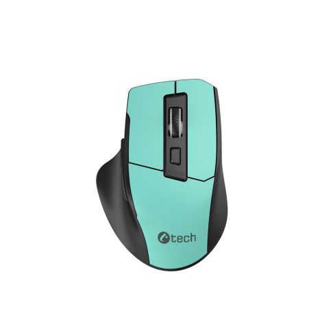 C-TECH Ergo WM-05/Ergonomická/Optická/Pro praváky/Drátová USB/Mint WM-05GR