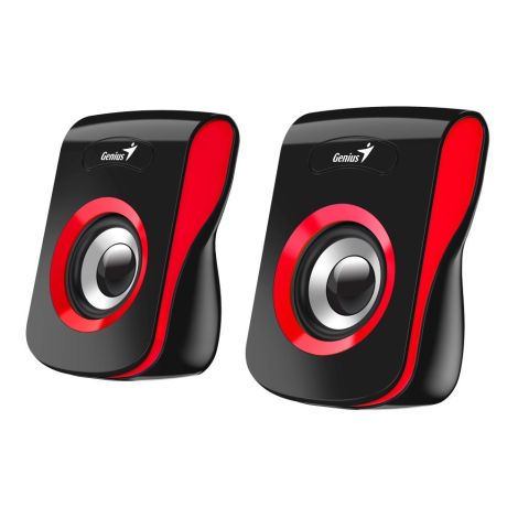 GENIUS SP-Q180/Stereo/6W/Černá-červená 31730026401