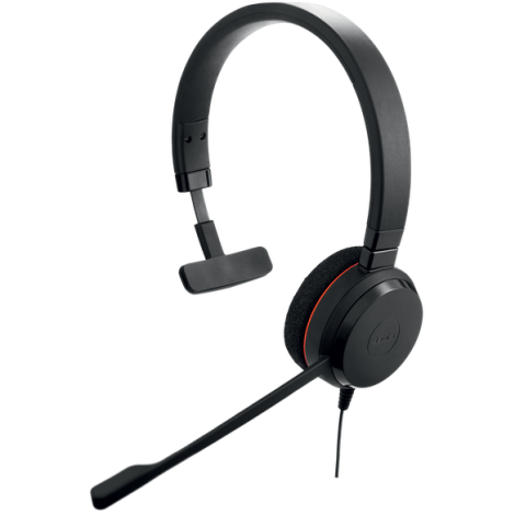 Jabra Evolve 20/Mono/USB-C/Drôt/MS/Čierna 4993-823-189