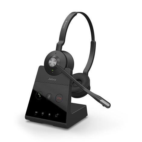 Jabra Engage 65/Stereo/DECT/Bezdrať/MS/Stand/Čierna 9559-553-111
