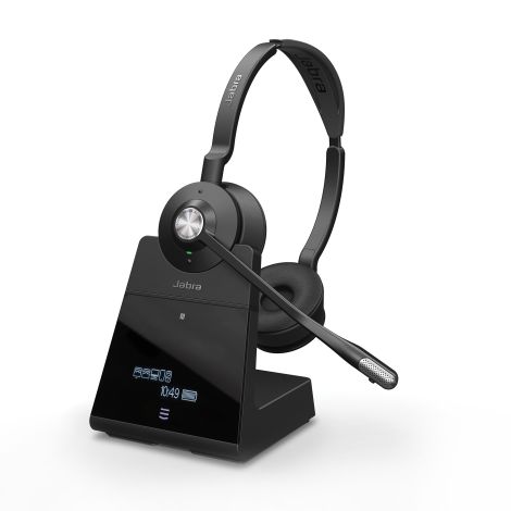 Jabra Engage 75/Stereo/DECT/Bezdrať/MS/Stand/Čierna 9559-583-111