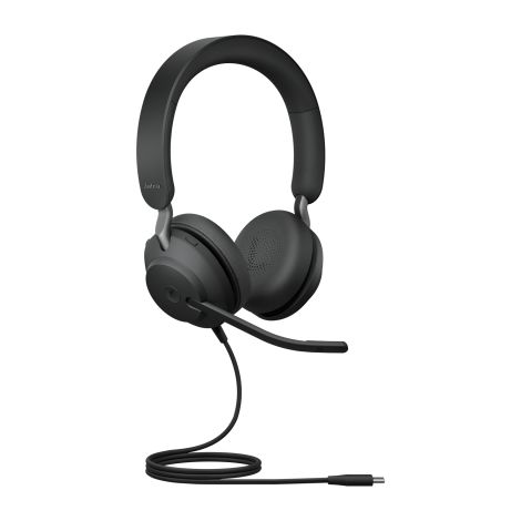 Jabra Evolve2 40 SE/Stereo/USB-C/Drôt/MS/Čierna 24189-999-899