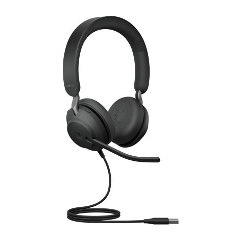 Jabra Evolve2 40 SE/Stereo/USB/Drôt/MS/Čierna 24189-999-999