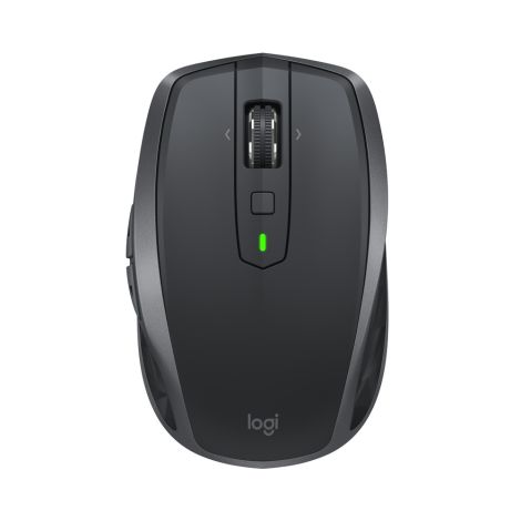 Logitech MX Anywhere 2S/Cestovná/Laserová/Pre pravákov/4 000 DPI/USB+BT/Čierna 910-006211