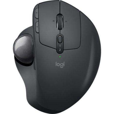 Logitech MX ERGO ADVANCED/Ergonomická/Optická/Bezdrôtová USB/Čierna 910-005179