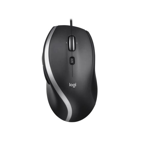 Logitech M500s/Kancelárska/Optická/Pre pravákov/4 000 DPI/Drôtová USB/Čierna 910-005784