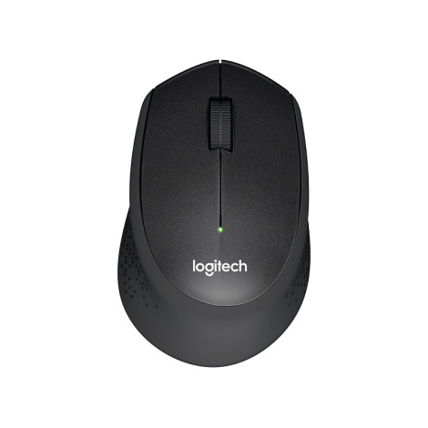Logitech M330/Kancelárska/Optická/Pre pravákov/1 000 DPI/Bezdrôtová USB/Čierna 910-004909