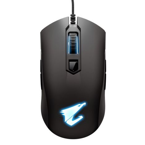 GIGABYTE Aorus M4/Herná/Optická/6 400 DPI/Drôtová USB/Čierna GM-AORUS M4