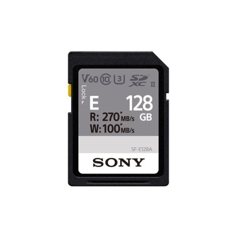 Sony SFE128A/SD/SDXC/SDHC/128GB/UHS-II U3/Class 10/Čierna SFE128A.AE
