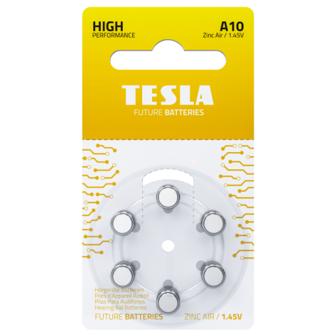 TESLA - baterie do naslouchadel A10 17100620
