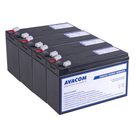 Batériový kit AVACOM AVA-RBC31-KIT náhrada pre renováciu RBC31 (4ks batérií) AVA-RBC31-KIT