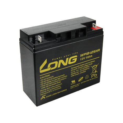 Long 12V 18Ah olovený akumulátor High Rate F3 PBLO-12V018-F3AH