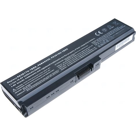 Batéria T6 Power Toshiba Satellite L730, L735, L740, L745, L750, L755, L775, 5200mAh, 56Wh, 6cell NBTS0099