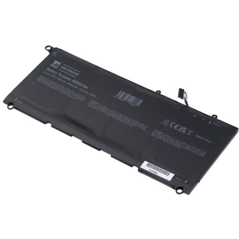 Batéria T6 Power Dell XPS 13 9343, XPS 13 9350, 7368mAh, 56Wh, 4cell, Li-pol NBDE0166