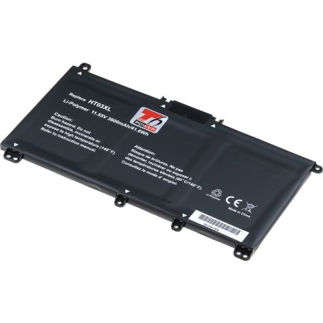 Batéria T6 Power HP 250 G7, 255 G7, 15-cs000, 15-da000, 17-by000, 3600mAh, 41Wh, 3cell, Li-pol NBHP0149