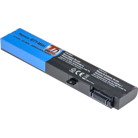 Batéria T6 Power MSI BTY-M6H, GE62, GE72, GL72, GL73, GP62, GP72, 5200mAh, 56Wh, 6cell NBPR0035