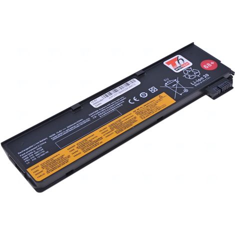 Batéria T6 Power Lenovo ThinkPad T440, T450, T460, T470, T550, P50, 68, 2100mAh, 24Wh, 3cell NBIB0146