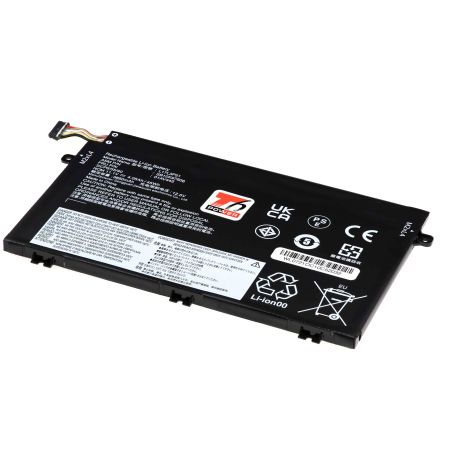 Batéria T6 Power Lenovo ThinkPad E480, E490, E580, E590, E14, E15, 4050mAh, 45Wh, 3cell, Li-pol NBIB0159