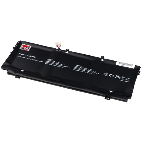Batéria T6 Power HP Spectre 13-ac000 x360, Spectre 13-w000 x360, 5000mAh, 58Wh, 3cell, Li-pol NBHP0158