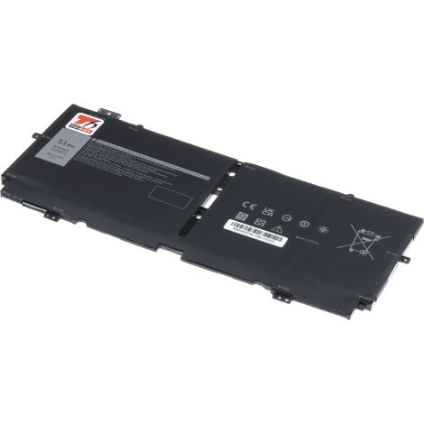 Batéria T6 Power Dell XPS 13 7390 2in1, 6700mAh, 51Wh, 4cell, Li-pol NBDE0215