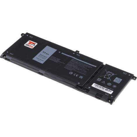 Batéria T6 Power Dell Latitude 3410, 3510, Inspiron 5501, Vostro 5401, 3530mAh, 53Wh, 4cell, Li-pol NBDE0216