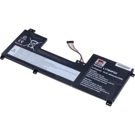 Batéria T6 Power Lenovo Legión Y730-17ICH, Y740-17ICHg, 4955mAh, 76Wh, 4cell, Li-pol NBIB0244