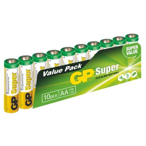 GP Super Alkaline 10ks AA 1013200102
