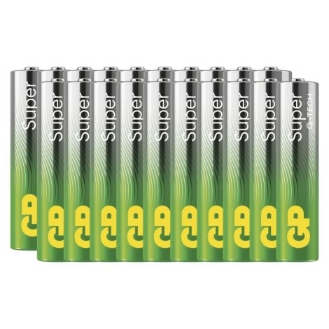 GP Alkalická batéria SUPER AAA (LR03) - 20ks 1013122001
