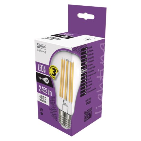 EMOS LED FLM A67 17W (150W) 2452lm E27 NW A++ 1525283402