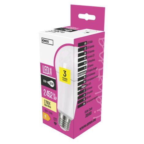 EMOS LED CLS A67 19W (150W) 2452lm E27 WW 1525733249