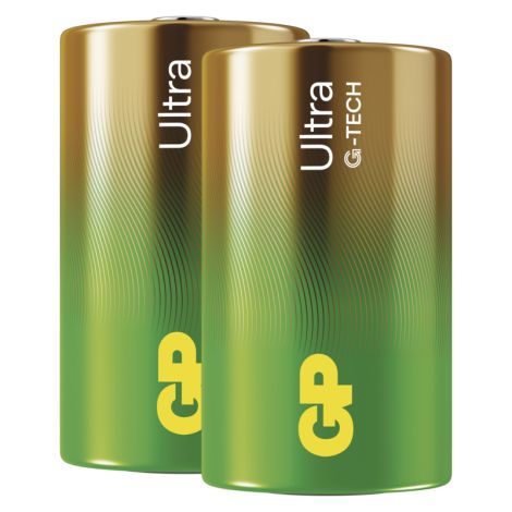GP Alkalická batéria ULTRA D (LR20) - 2ks 1013422100