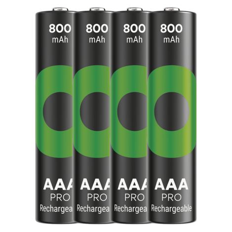 GP Nabíjací bat. ReCyko Pro AAA (HR03) 800mAh-4ks 1032124080