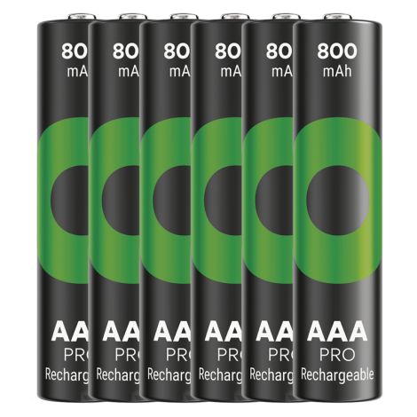 GP Nabíjací bat. ReCyko Pro AAA (HR03) 800mAh-6ks 1032126080