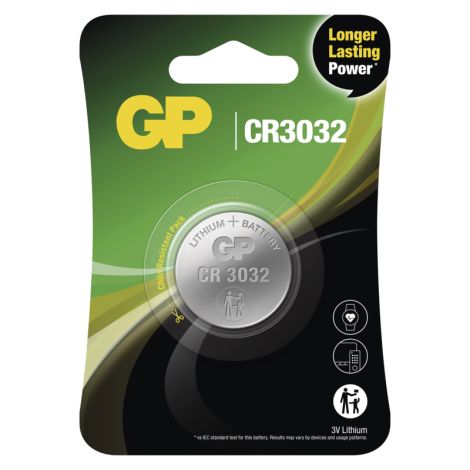 GP CR3032 Lítiová batéria - 1ks 1042303211