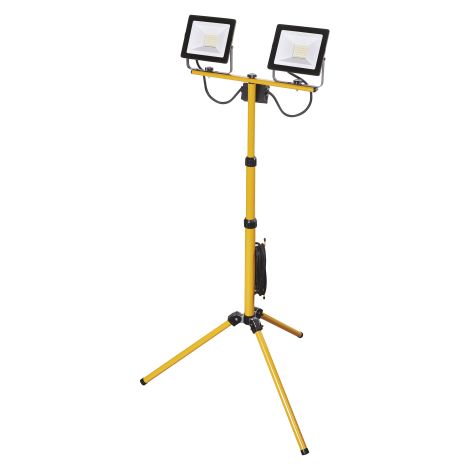 LED REFLEKTOR HOBBY SLIM 2× 30W 4800LM + TROJNOŽKA 1531223120