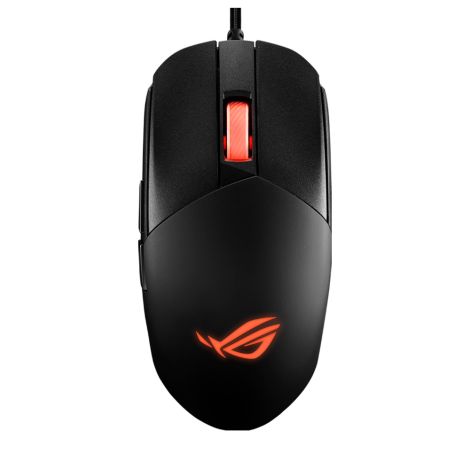 Asus ROG Strix Impact III/Herná/Optická/Pre pravákov/12 000 DPI/Drôtová USB/Čierna 90MP0300-BMUA00