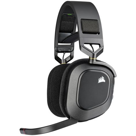 Corsair HS80 RGB Wireless/USB/USB/Bezdrôt/Čierna CA-9011235-EU