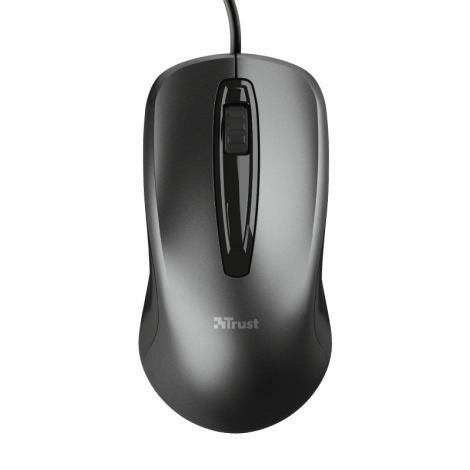 TRUST CARVE/Kancelárska/Optická/1 200 DPI/Drôtová USB/Čierna 23733
