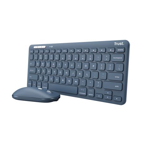 TRUST LYRA WL KEYBOARD & MOUSE US (myš+kláv) modrá 24937